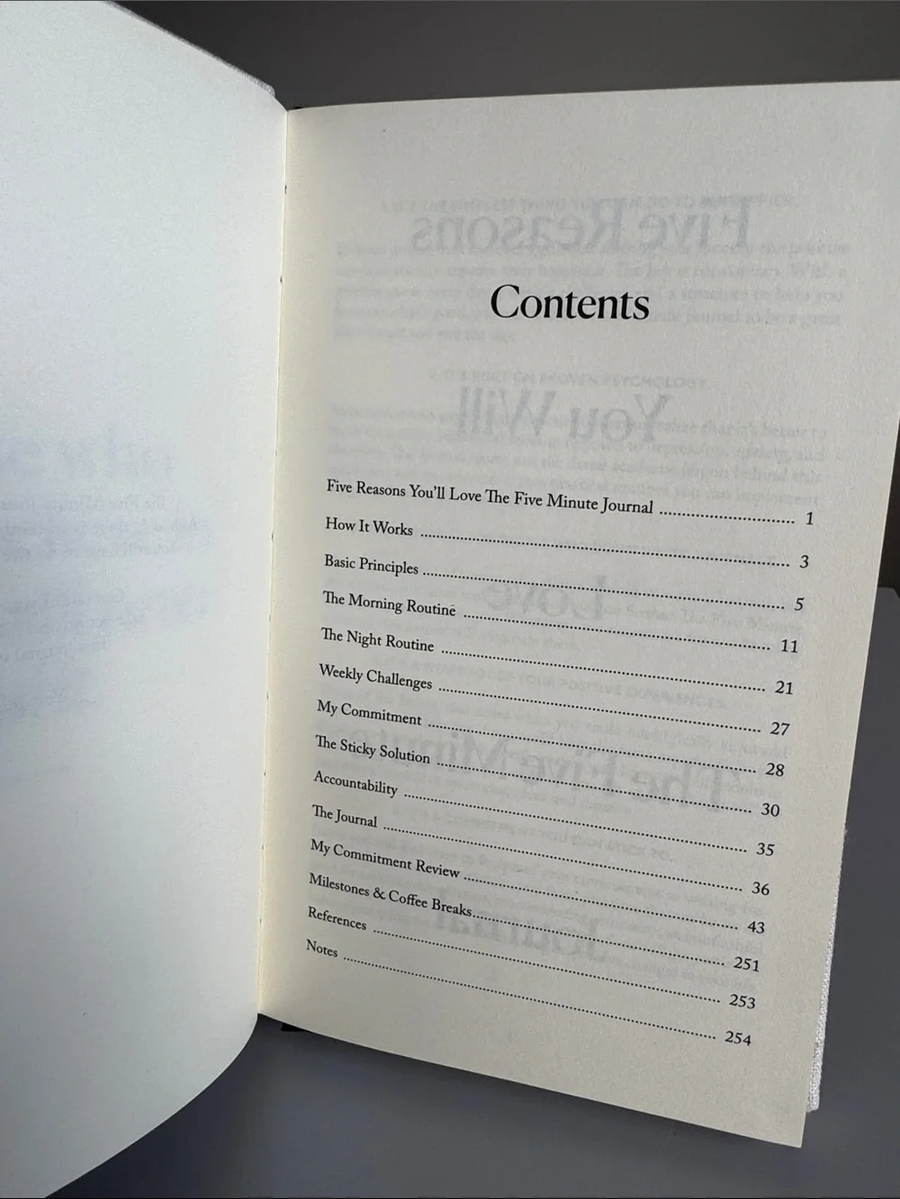 Intelligent Change FIVE MINUTE JOURNAL Daily Gratitude Reflection Hardcover